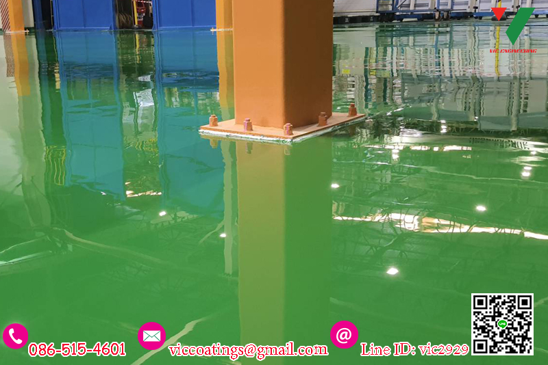 พื้น Epoxy เป็นพื้นพื้นโรงงานคุณภาพสูง 